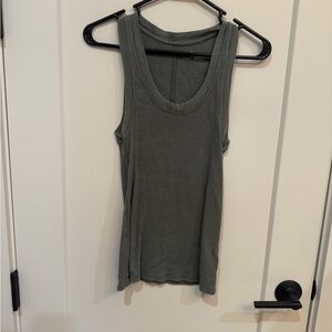 Green/Gray Sleeveless Women's Tank Top Aerie